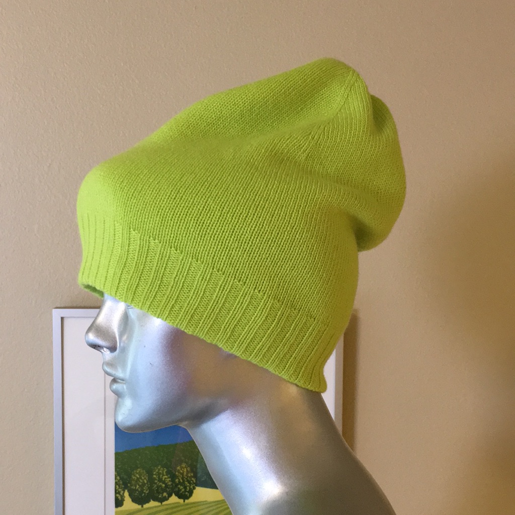100% Cashmere Knit Beanie Reversible By St. Bernard — image 5 of 8